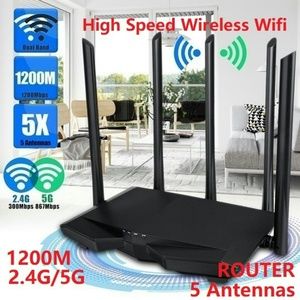 Tenda Ac7 5 Antenna Gigabit 5G Router Wireless Hom